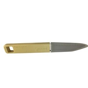 Kamenstein Paring Knife Unisex OS Cream Serrated Stainless Steel Sheath Vintage